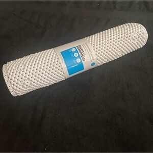 NEW Room Essentials Small Cushion Bath Mat - White 30”x18” With Suction Cups.